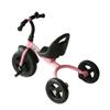 Pink 3-Wheel Toddler Tricycle with Bell - Indoor Outdoor Play - Ergonomic Design - Easy Storage view 3
