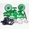 BeaxTurbo CNC Racing Upgrade Parts (Package) for LOSI Promoto MX 1/4 Motorcycle (Green) view 4