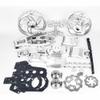 BeaxTurbo CNC Racing Upgrade Parts (Package) for LOSI Promoto MX 1/4 Motorcycle (Silver) view 1