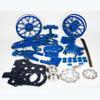 BeaxTurbo CNC Racing Upgrade Parts (Package) for LOSI Promoto MX 1/4 Motorcycle (Blue) view 1