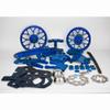 BeaxTurbo CNC Racing Upgrade Parts (Package) for LOSI Promoto MX 1/4 Motorcycle (Blue) view 2