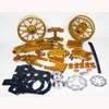 BeaxTurbo CNC Racing Upgrade Parts (Package) for LOSI Promoto MX 1/4 Motorcycle (Gold) view 1