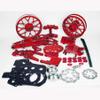 BeaxTurbo CNC Racing Upgrade Parts (Package) for LOSI Promoto MX 1/4 Motorcycle (red) view 4
