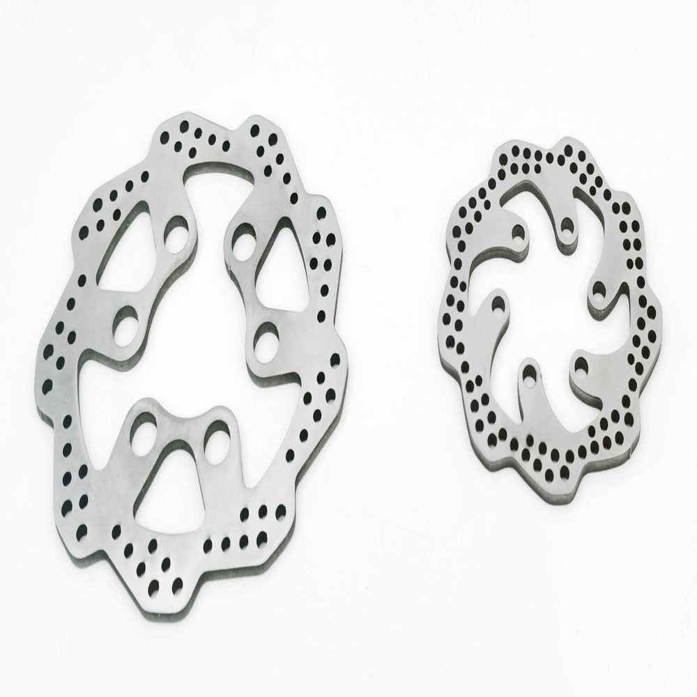BeaxTurbo Stainless Steel Front&Raer Brake Disk for LOSI Promoto-MX Motorcycle