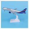 Scale Aircraft 20cm for Aeroflot Russian A380 Aircraft Model Diecast Metal Plane Model Passenger Aircraft Model Ornaments Suitable for Display view 1