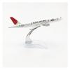 Scale Aircraft 16cm 1/400 for Japan Airlines Aeroplane Model Boeing 777 Diecast Metal Aircraft Model Decorative Souvenirs Suitable for Display view 1