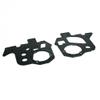 BeaxTurbo Racing Upgrade Parts CNC Carbon Fiber Chassis Plate Set for LOSI Promoto MX 1/4 LOS261002 view 4