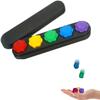 Gong-gi Korean Traditional Play Game Set,Gonggi Jack Pebbles Set,3D Printing Five Stones Catching Game, Hand Eye Coordination Training Toy (Rectangular Box Set) view 1