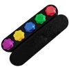Gong-gi Korean Traditional Play Game Set,Gonggi Jack Pebbles Set,3D Printing Five Stones Catching Game, Hand Eye Coordination Training Toy (Rectangular Box Set) view 3
