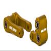 BeaxTurbo Racing Upgrade Parts CNC 7075 Aluminum Knuckle&Pull Rod for LOSI Promoto MX 1/4 LOS264001 (Gold) view 4