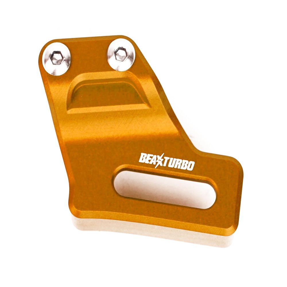 BeaxTurbo Racing Upgrade Parts CNC 7075Aluminum Chain Guard Board for LOSI Promoto MX 1/4 Motorcycle (Gold)