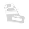BeaxTurbo Racing Upgrade Parts CNC 7075Aluminum Chain Guard Board for LOSI Promoto MX 1/4 Motorcycle (Silver) view 1