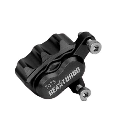 BEAXTURBO Racing Upgrade Parts CNC Aluminum7075 Rear Caliper Part for LOSI Promoto-MX Motorcycle 1/4 (Black)