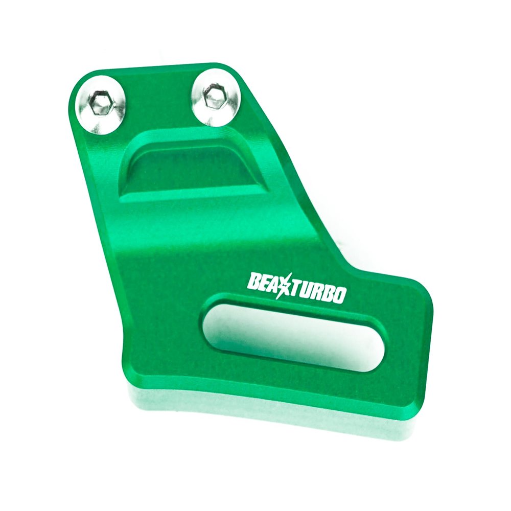 BeaxTurbo Racing Upgrade Parts CNC 7075Aluminum Chain Guard Board for LOSI Promoto MX 1/4 Motorcycle (Green)
