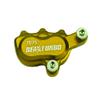 BEAXTURBO Racing Upgrade Parts CNC Aluminum7075 Rear Caliper Part for LOSI Promoto-MX Motorcycle 1/4 (Gold) view 2