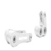 BeaxTurbo Racing Upgrade Parts CNC 7075 Aluminum Knuckle&Pull Rod for LOSI Promoto MX 1/4 LOS264001 (Silver) view 3