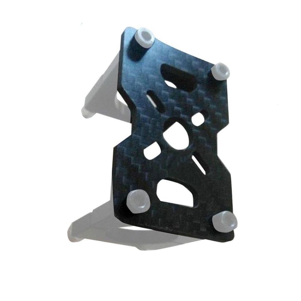 4 Pack 12mm 16mm 20mm 25mm 30mm 3K Carbon Fiber Motor Mount Plates Compatible with Multi-RC Quadcopter Drone Frame Clamp Compatible(4PCS 25MM)