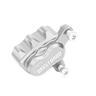 BEAXTURBO Racing Upgrade Parts CNC Aluminum7075 Rear Caliper Part for LOSI Promoto-MX Motorcycle 1/4 (Silver)