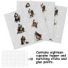 18pcs Glitter Soldier Dessert Cupcake Topper Medieval Knights Medieval Theme Decor Supplies Men Boys Happy Birthday Party Decorations view 3