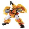 caincosmetic Strongest Police Mini Force Action Figure - Build Cop with Earth Crusher, Badge, and Display Stand view 3