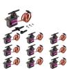 1-10PCS MG90D Digital 9g Micro Servo Motor High Torque Bearing Upgraded MG90S for RC Helicopter RC Airplane 450 New for Arrival 2025 High for Quality view 1