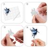 18pcs Glitter Fairy Dessert Cupcake Topper Flower Angel Theme Decorations Women Girls Happy Birthday Wedding Anniversary Party Decor Supplies view 4