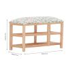1/12 Dollhouse 2 Layer Shoes Rack with Large Storage Space, Exquisite Miniature Shoe Shelf for Entryway, Living Room, Bedroom view 2