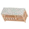 1/12 Dollhouse 2 Layer Shoes Rack with Large Storage Space, Exquisite Miniature Shoe Shelf for Entryway, Living Room, Bedroom view 4