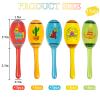 25Pcs Mexican Fiesta Party Favors Mini Wooden Maracas for Kids Mexican Fiesta Themed Birthday Baby Shower Cinco De Mayo Taco Tuesday Party Pinata Goodie Bag Stuffers Class Valentines Exchange Gifts view 4