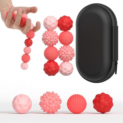 FZChenrry Magnetic Fidget Balls Toys, Silicone Sensory Stress Relief Toy for Adults,Teens with Autism, Anxiety, ADHD, Fidget Magnets & Magnetic Toy Fun Gift