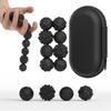 FZChenrry Magnetic Fidget Balls Toys, Silicone Sensory Stress Relief Toy for Adults,Teens with Autism, Anxiety, ADHD, Fidget Magnets & Magnetic Toy Fun Gift view 1