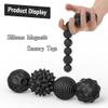 FZChenrry Magnetic Fidget Balls Toys, Silicone Sensory Stress Relief Toy for Adults,Teens with Autism, Anxiety, ADHD, Fidget Magnets & Magnetic Toy Fun Gift view 3