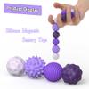 FZChenrry Magnetic Fidget Balls Toys, Silicone Sensory Stress Relief Toy for Adults,Teens with Autism, Anxiety, ADHD, Fidget Magnets & Magnetic Toy Fun Gift view 3