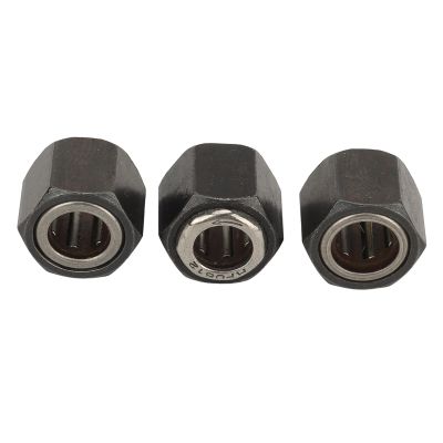 3pcs RC 12 mm Hex Nut One Way Bearing, R025 Compatible for VX 16 18 SH 21 Engines Parts for HSP 1/10 RC Car