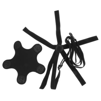 ARTSEWPLY Soccer Juggle Trainer Circling Belt for Boys and Girls Football Training Equipment for Skill Development and Agility Practice Black