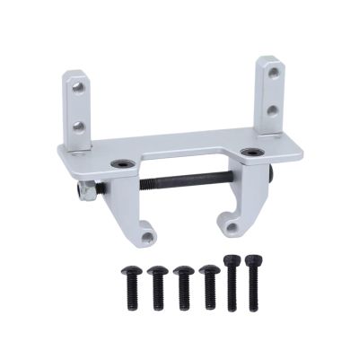 RC Accessory Compatible with Axial for SCX10 II 90046 90047 1/10 RC Crawler Upgrade Parts Accessories Metal AR44 Axle Servo Mount Base Stand