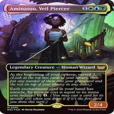 Aminatou, Veil Piercer (Borderless) (001) MTG