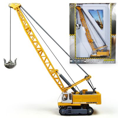 1:87 Ho Scale Tower Cable Crane All-Alloy Tower Cable Excavator Simulated Train Railway Model Scene Decoration Trains Accessories Vehicle Toy Models, Scale Tower Cable Crane