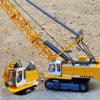 1:87 Ho Scale Tower Cable Crane All-Alloy Tower Cable Excavator Simulated Train Railway Model Scene Decoration Trains Accessories Vehicle Toy Models, Scale Tower Cable Crane view 3