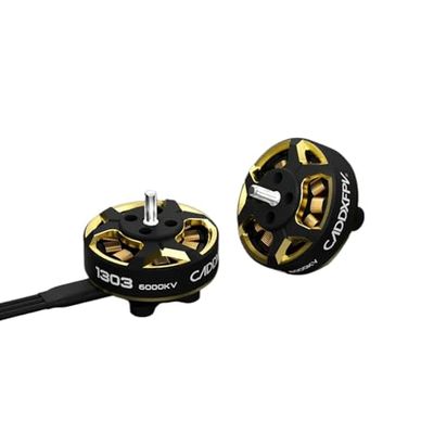 1303 6000KV Brushless Motors Compatible with 2-4S LiPo Compatible with DIY 20 2inch Drone Parts(1PC 6000KV)