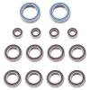 for Tamiya for T3-01 for T301 1/8 RC Dancing Rider Upgrades Parts Accessories 14PCS Rubber Sealed Ball Bearing Kit RC Car Repair Kit view 2