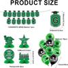 2026 Graduation Decorations Set- Class of 2026 Grad Party Decorations, Congrats Grad Banner, Backdrop, Grad Hanging Swirl, Balloons and Honeycomb Table Toppers, Graduation Party Supplies view 3