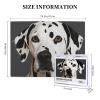 Jigsaw Puzzle 500 Pieces Wooden Puzzle Dalmatian Photo Puzzle Personalized Picture Puzzle for Adult Custom Puzzles Challenging Puzzles for Family Wedding Gift view 2