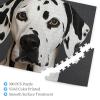 Jigsaw Puzzle 500 Pieces Wooden Puzzle Dalmatian Photo Puzzle Personalized Picture Puzzle for Adult Custom Puzzles Challenging Puzzles for Family Wedding Gift view 3