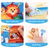 hahaland Noah's Ark Toy Busy Book for Toddlers 1-3 - Baptism Gifts for Boys Girls - Montessori Toys for 1 Year Old, Sensory Early Learning Educational One Year Old Boy Birthday Easter Toddler Gifts view 4