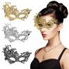 3 Pieces Masquerade Mask for Women, Fancy Dress Masks Lace Face Mask Venetian Masks Mardi Gras Masks, Lace Mask for Ball Party Venetian Masquerade Costume Halloween Masquerade Party(Phoenix Style) view 1
