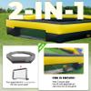 17FT Gaga Ball Pit Portable with Soccer Goals,Inflatable Gaga Ball Pit with Blower for Indoor Outdoor School Family Activities Giant Inflatable Sport Games view 2
