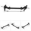 Aluminium Alloy Front End Steering Wheel Axle For Tamiya 1/14 RC Tractor Truck view 3