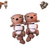 Cute Otters Magnetic Hand-Holding Companions, Sea Otter Gifts, 3D Printed Otter, Articulated Otters Toys, 3D Printed Animals, Fidget Toys Adults, Otter Gifts for Otter Lovers view 1