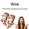 Cute Otters Magnetic Hand-Holding Companions, Sea Otter Gifts, 3D Printed Otter, Articulated Otters Toys, 3D Printed Animals, Fidget Toys Adults, Otter Gifts for Otter Lovers view 3